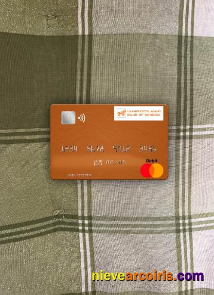 Georgia Bank of Georgia mastercard photolook